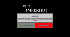 Desktop Screenshot of club-imperium.ch
